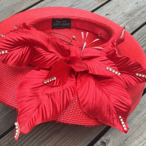 Expressions by G & J Ford large brimmed derby hat - Picture 4 of 9